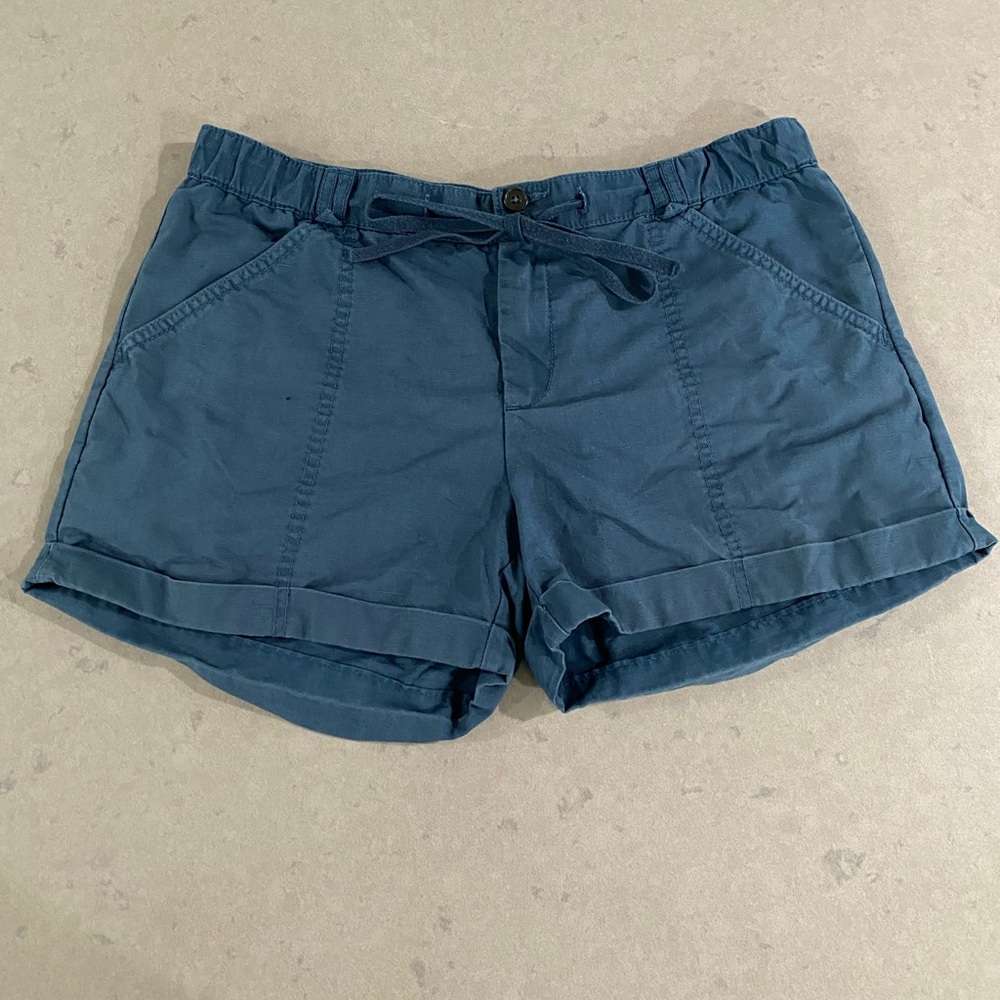 Womans Gap Cotton Linen Shorts